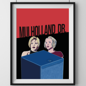 Mulholland Drive. - Poster