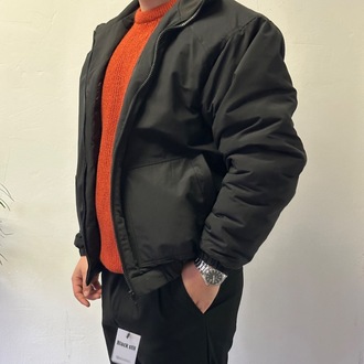 Black Stil Bomber Mont - Siyah