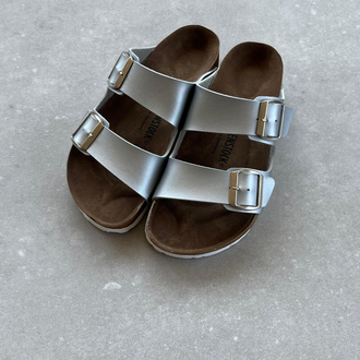 Birkenstock Arizona Gümüş