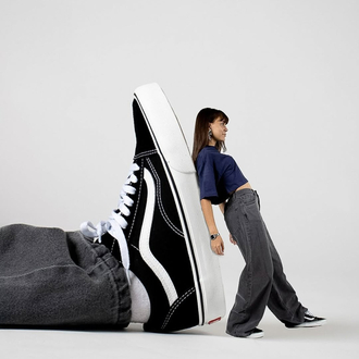 Vans Old Skool Black White
