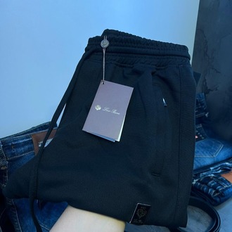 Loro Piana Black Luxury Jogger
