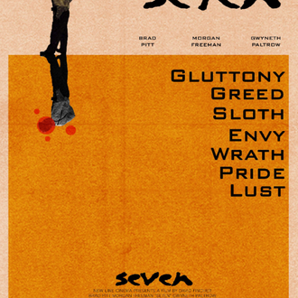 seven tasarım poster