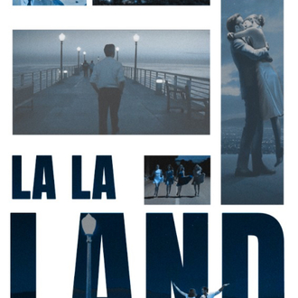 la la land tasarım poster