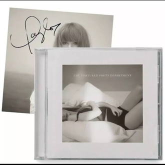 Taylor Swift TTPD İmzalı Cd | Bluvness