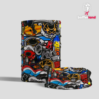 Motosiklet Buff Bandana - Rüzgar Geçirmez Unisex Nefes Alabilir Kumaş Outdoor Bisiklet Kamp 14