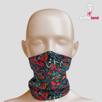 Motosiklet Buff Bandana - Rüzgar Geçirmez Unisex Nefes Alabilir Kumaş Outdoor Bisiklet Kamp 02