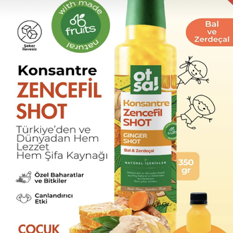 Otsa Konsantre Zencefil Shot 350 gr