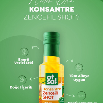 Otsa Konsantre Zencefil Shot 350 gr