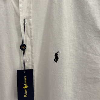 RL 2026 Premium Slim fit Ham Keten Beyaz Gömlek