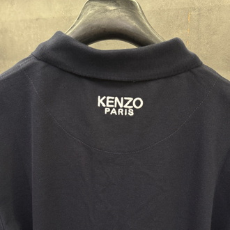 Knzo Premium Nakışlı Lacivert Polo Yaka