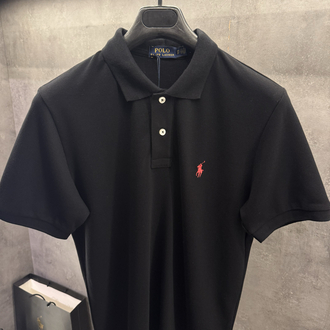 RL Premium Siyah Polo Yaka