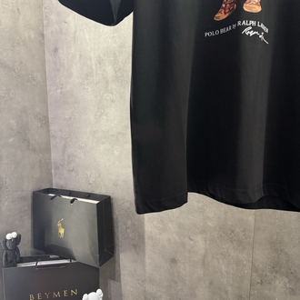 RL Premium Ayıcık Siyah Tişört