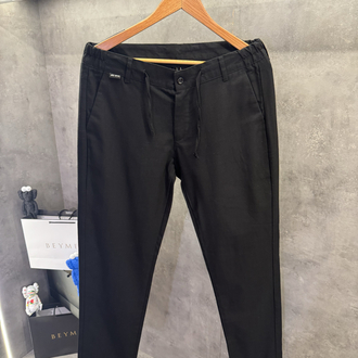 Jack K. Premium Keten Pantolon Siyah