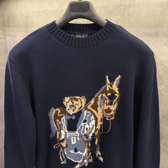 RL 2027 Logo Printed Premium Lacivert Kazak