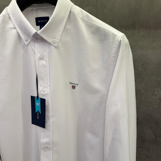 Gnt Premium Oxford Slim fit Classic Beyaz Gömlek