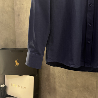 Gant Premium Oxford Classic Lacivert Slimfit Gömlek