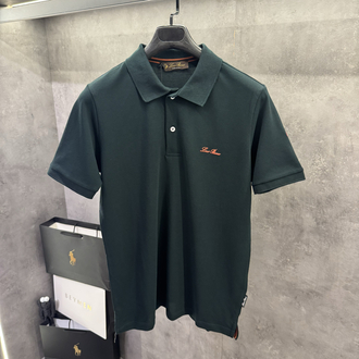 Loro Piana Ss’26 Premium Yeşil Polo Yaka
