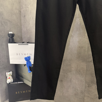 Jack K. Premium Keten Pantolon Siyah
