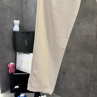 RL 2026 Premium Bej Keten Pantolon