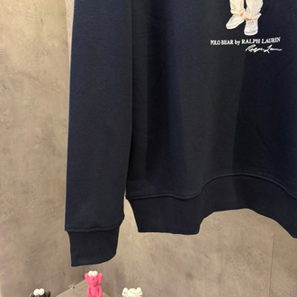 RL Premium Crew Yaka Ayıcık Laci Sweatshirt