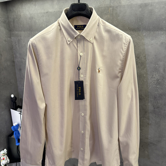 RL Premium Classic Regular fit Beige Gömlek