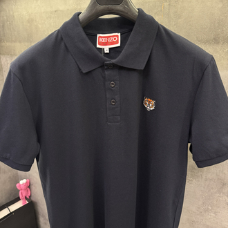 Knzo Premium Nakışlı Lacivert Polo Yaka