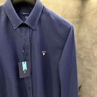 Gnt Premium Oxford Classic Lacivert Slimfit Gömlek