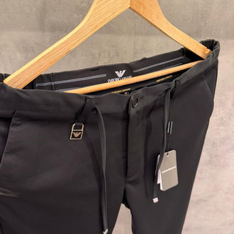 Emporio Armani Premium Siyah Kumaş Pantolon