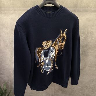 RL 2027 Logo Printed Premium Lacivert Kazak