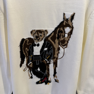 RL 2027 Logo Printed Premium Lacivert Kazak