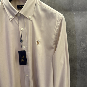 RL Premium Classic Regular fit Beige Gömlek