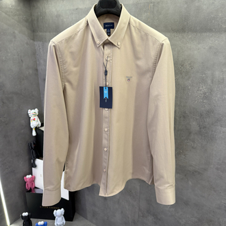 Gant Premium Bej Oxford Slimfit Gömlek