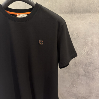 Hermes Ss’26 Premium Siyah Tişört