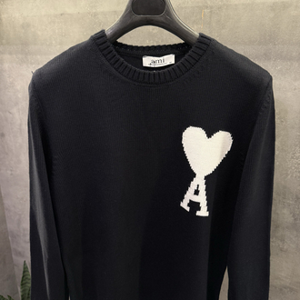 Ami Premium Knitwear Siyah
