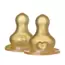 BIBS BABY BOTTLE İKİLİ KAUÇUK BİBERON UCU - YAVAŞ AKIŞ