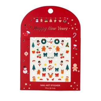 Mini & Kids Çocuk Tırnak Sticker Christmas