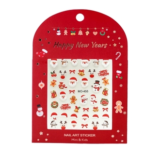 Mini & Kids Çocuk Tırnak Sticker Christmas - Santa