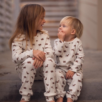 antebies Rakun Uzun Kollu Pijama Takımı
