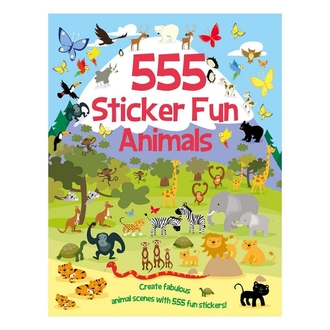 555 Sticker Fun - Animals
Çıkartma Kitabı