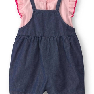 Kız Bebek Salopet Set 3 Ay-24 Ay Mavi

Carter's

