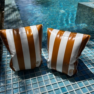 Swim Essentials Yellow Striped Şişme Yüzme Kolluğu 0-2 Yaş

