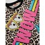 Mushi - Wow Leopar Kız Çocuk T-shirt Pantolon Takım
