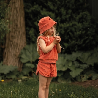antebies Mercan Havlu Şortlu Set