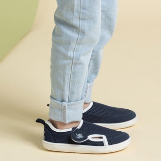 Hopfrög Multi Lacivert Mix Barefoot Çocuk Ayakkabı