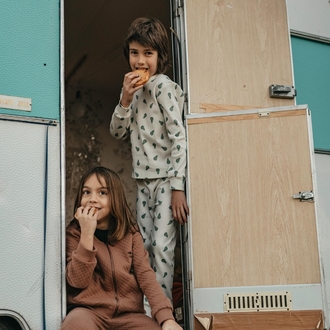 antebies Armut Uzun Kollu Pijama Takımı