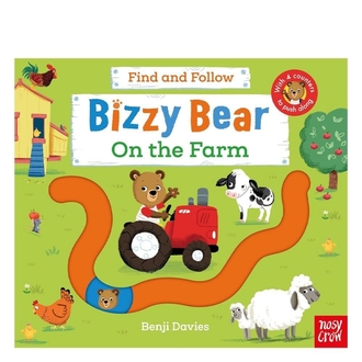 
Bizzy Bear - Find and Follow On the Farm Hareketli kitap 

