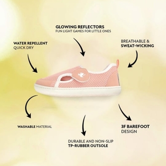 Hopfrög Multi Pembe Mix Barefoot Çocuk Ayakkabı