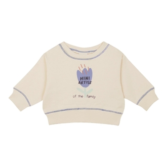 antebies Çiçek Basklı Sweatshirt Tayt Set

