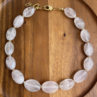 Rose Quartz kolye
