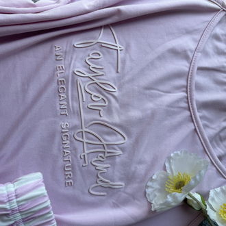 Pembe Pamuklu Askılı Takım